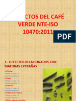 Defectos Del Café Verde Nte-Iso 10470