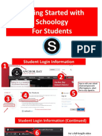 getting started with schoology for students