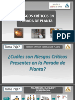 Riesgos Críticos en Parada de Planta PDF