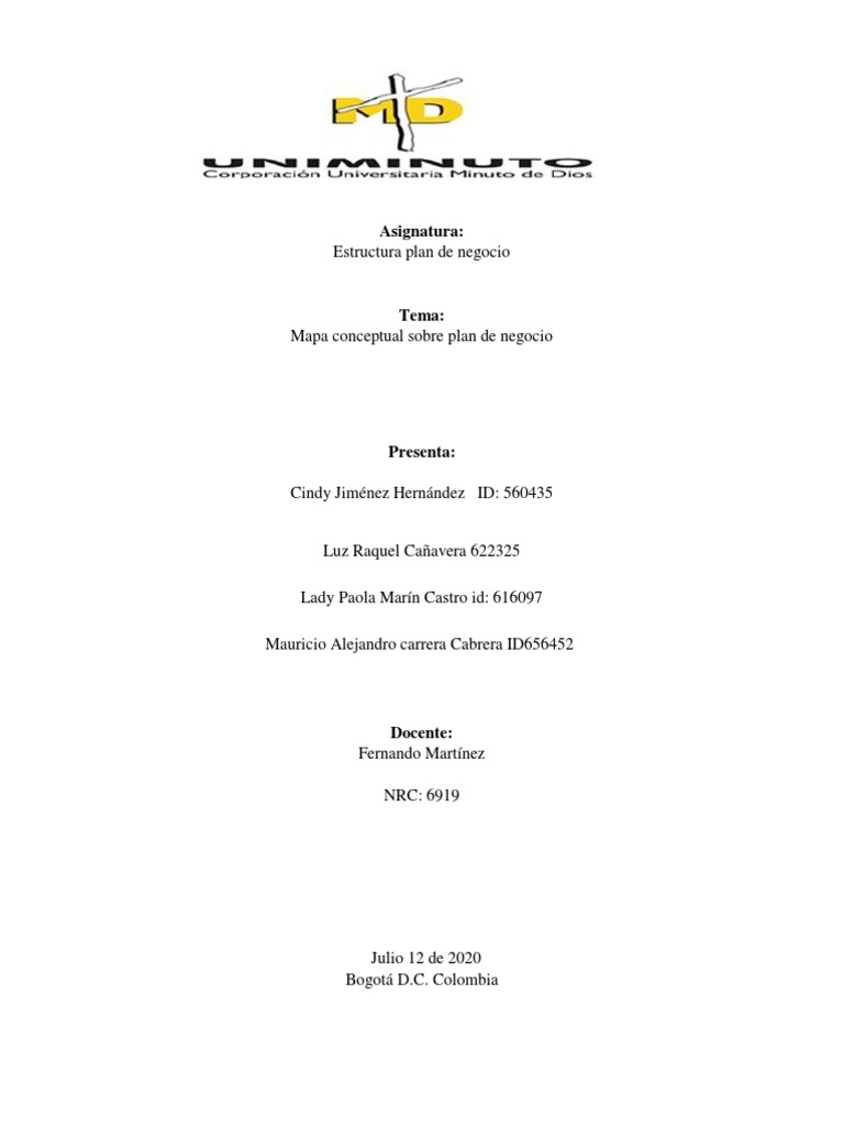 Mapa Conceptual Ideas de Negocio PDF | PDF