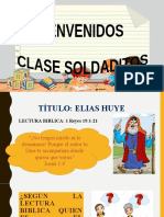 Clase de Soldaditos - Elias Huye