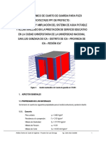 Memoria Calculo - Cuarto de Vigilancia - Proyecto Unslg - Ica - 31-12-2018 PDF