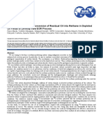 SPE 138135 Research For Microbial Conversion of Residual Oil Into Methane in Depleted Oil Fields To Develop New EOR Process