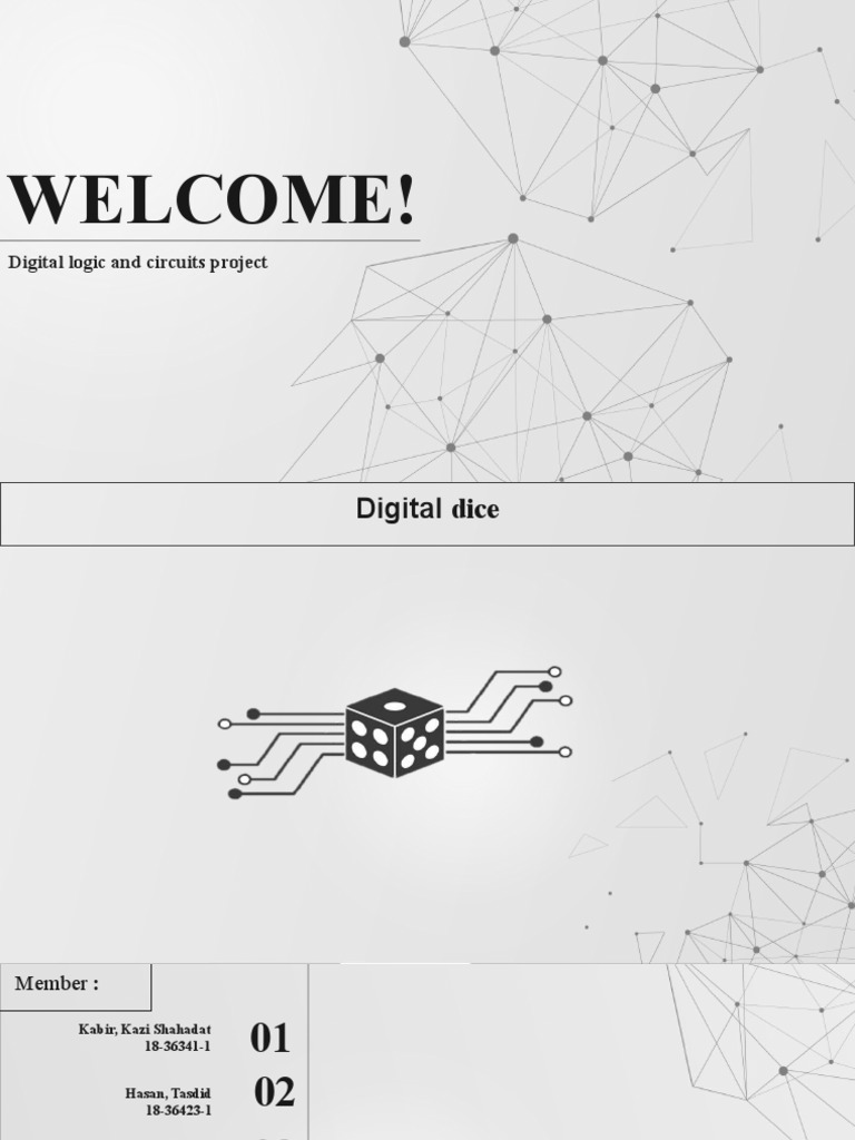 Digital Dice Using 555 Timer PDF Electronic Engineering