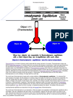 Thermodynamics Large Scale Response Kinetic Theory Thermodynamic Properties Propulsion Systems High Speed Flows