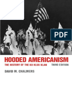 David M. Chalmers - Hooded Americanism - The History of The Ku Klux Klan-Duke University Press (1987) PDF