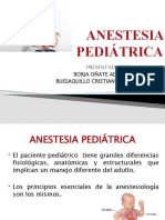 Anestesia Pediátrica