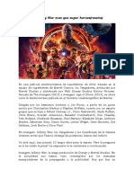 Avengers Infinity War (Reseña)