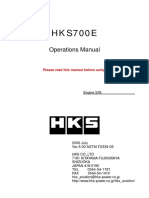 HKS700E: Operations Manual