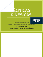 TECNICAS KINESICAS Cesfam Sur