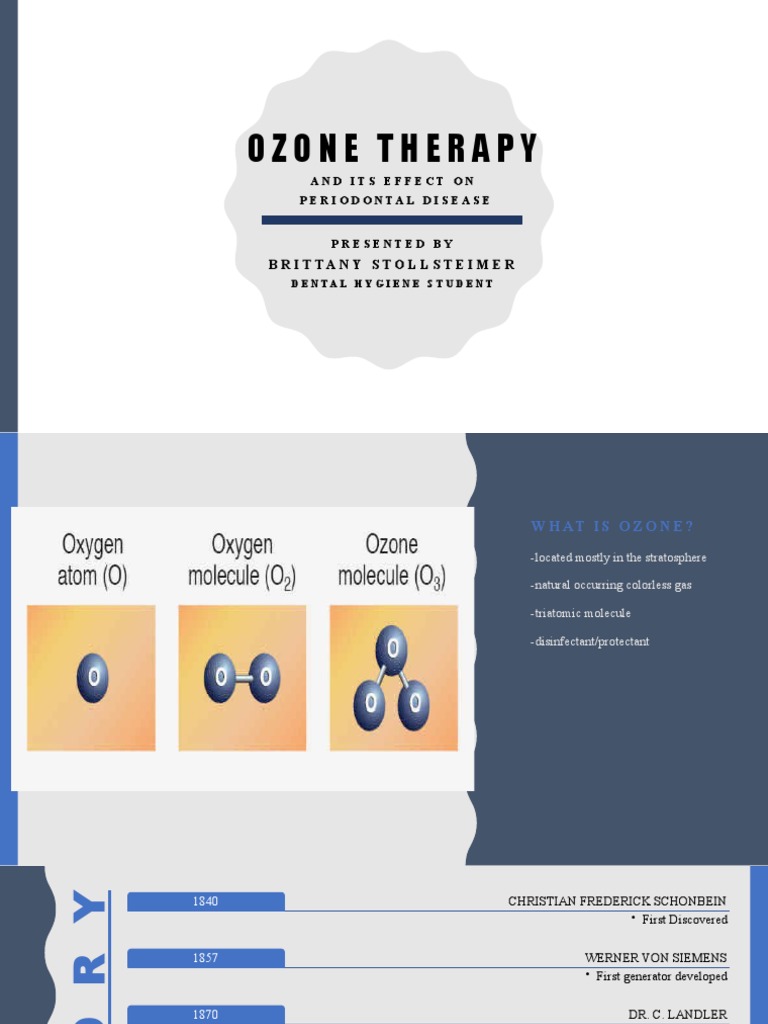 Ozone Therapy PDF Ozone Disinfectant