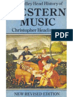 Christopher Headington - The Bodley Head History of Western Music
