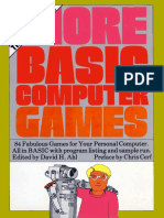 More BASIC Computer Games 1980 Creative Computing Text PDF