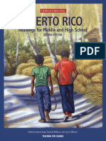 Caribbean Connections History of Puerto Rico For Middle and Highschool Students