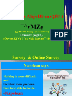Survey & Online Survey