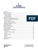 Documento de Apoyo Lenguajes de Programación PDF