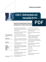 CCNA3-G11 Certificado