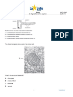 Organization of the Organism Biology Notes