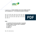 Actividad a resolver 11° percentil