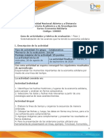 Guia de Actividades y Rúbrica de Evaluación - Fase 1 - Sistematización de Los Avances Que Ha Tenido La Economía Solidaria