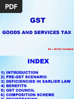 Goods and Services Tax: By:-Ritvic Pulwani