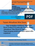 Contoh Presentasi Laporan Hasil Aktualisasi