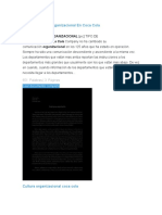 Comunicacionn Organizacional en Coca Cola: 651 Palabras - 3 Páginas