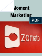 Zomato Moment Marketing