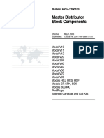 Master Distributor Stock Components: Bulletin HY14-2700/US
