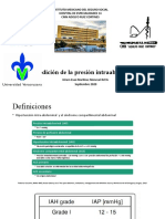 Medición de La Presión Intraabdominal