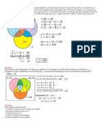 Ejercicos de Planteo de Conjuntos