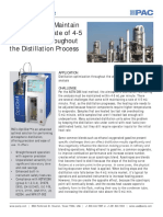 Distillation Optimization Through Atomospheric Distillation