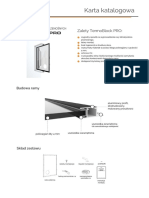 Karta Katalogowa Rama Okienna Warmtec Termoblock Pro