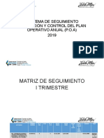 MATRIZ DE SEGUIMIENTO  2019