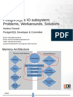 Postgresql'S Io Subsystem: Problems, Workarounds, Solutions: Andres Freund Postgresql Developer & Committer