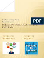 Derechos y Obligaciones Del Empleado