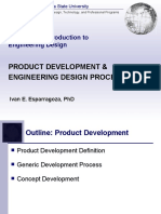 Product Development & Engineering Design Process