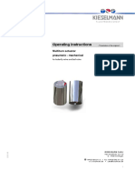 Operating Instructions: Multiturn Actuator Pneumatic - Mechanical
