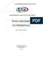 MONOGRAFIA - Regimen Patrimonial