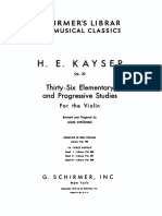 36 Estudios Op.20 Violin Kay PDF