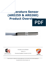 AR259 AR260 Temperature Sensor Product Overview