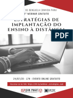 Cartaz Estratégias EAD