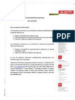 Proceso de Reclamacion Seguro Vida Deduor AXA COLPATRIA