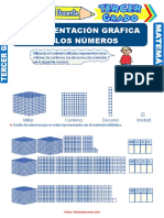 Representación Gráfica de Los Números para Tercer Grado de Primaria PDF