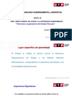 Sesión 03. Estructura Organizativa Del Estado Peruano"