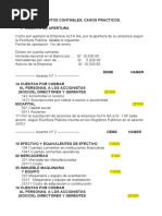 Ejemplos de Cuentas T en Contabilidad | PDF | Contabilidad | Corporaciones