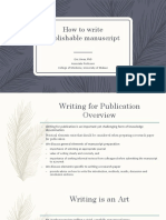 EU-Writing For Publication