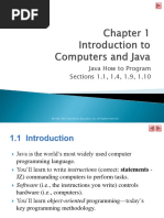 Java How To Program Sections 1.1, 1.4, 1.9, 1.10: ©1992-2012 by Pearson Education, Inc. All Rights Reserved