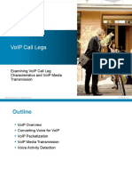 Voip Call Legs: Examining Voip Call Leg Characteristics and Voip Media Transmission