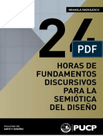 24 Horas de Fundamentos Discursivos para La Semiótica Del Diseño PDF